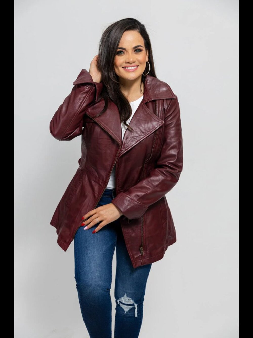 Bryant Breeze Leather Trench Coat